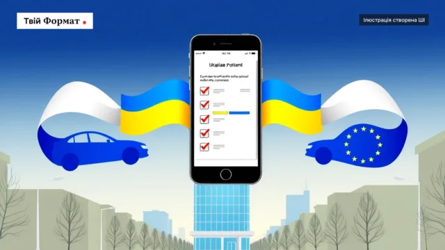 У додатку «Дія» запроваджено онлайн‑оформлення європротоколу